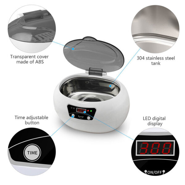 Ultrasonic cleaning machine for home - Image 4