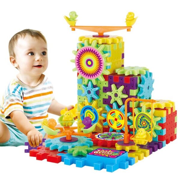 Plastic Brick Blocks Educational Toys for Kids - Image 2