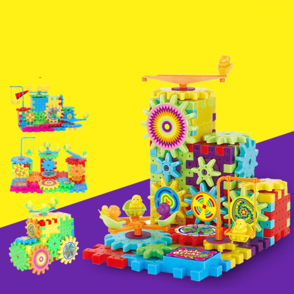 Plastic Brick Blocks Educational Toys for Kids - Image 3