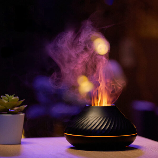 RGB Flame Aroma Diffuser 130Ml 3d - Image 6