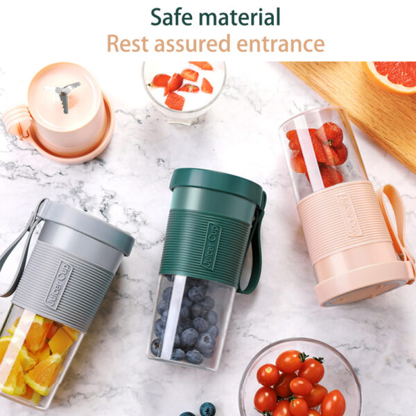 Mini Portable Blender Electric Fruit Juicer - Image 3