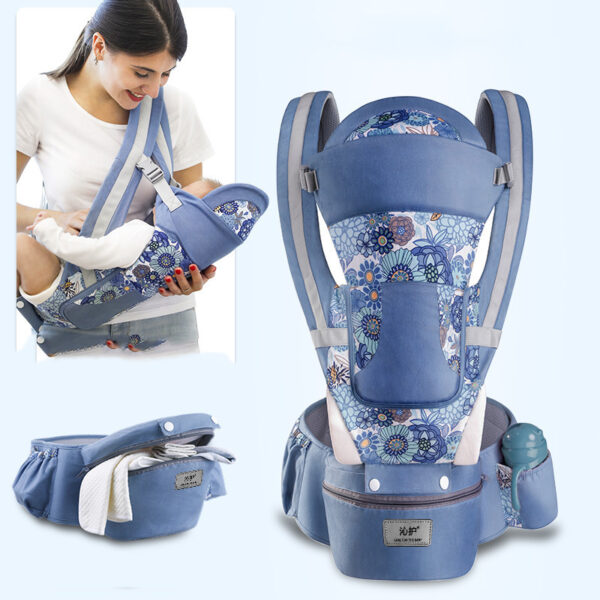 Ergonomic Baby Carrier 3 In 1 Baby Wrap Sling - Image 4