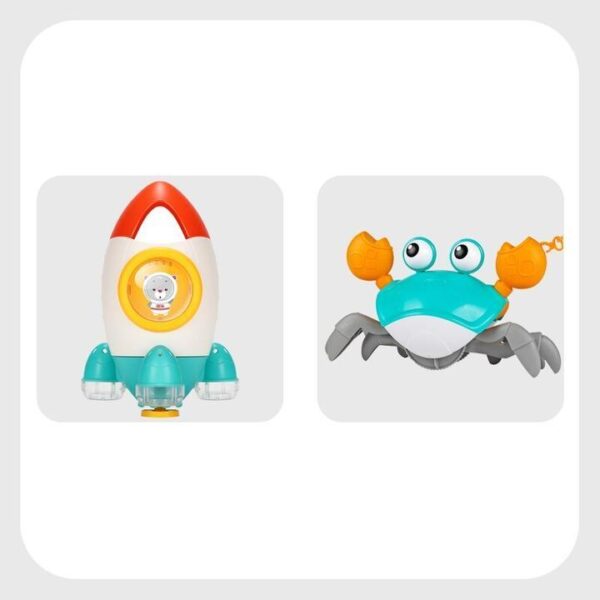 Electric Sensing Crab Crawling Toy - Image 7