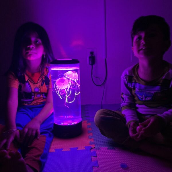 LED Jellyfish Aquarium Lamp Night Light - Image 2