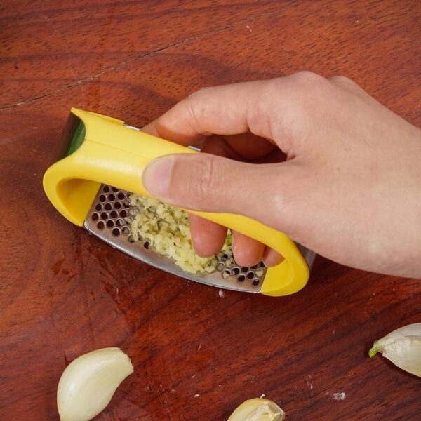 Stainless Steel Garlic Masher - Image 8