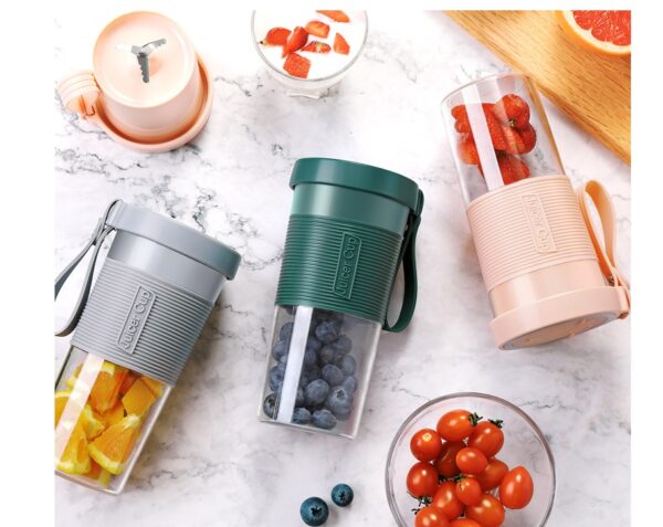 Mini Portable Blender Electric Fruit Juicer - Image 2