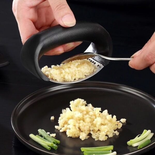 Stainless Steel Garlic Masher - Image 3