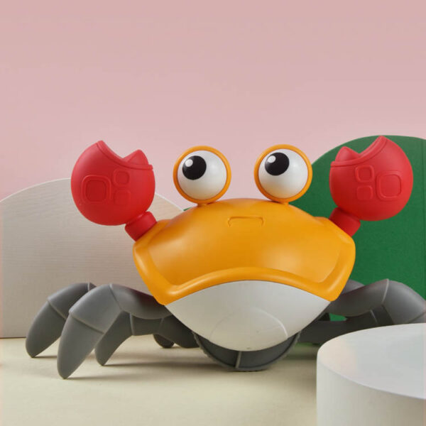 Electric Sensing Crab Crawling Toy - Image 2