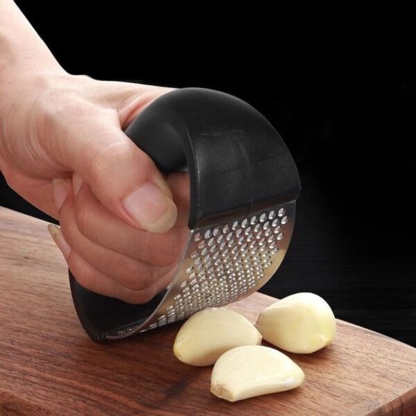 Stainless Steel Garlic Masher - Image 2