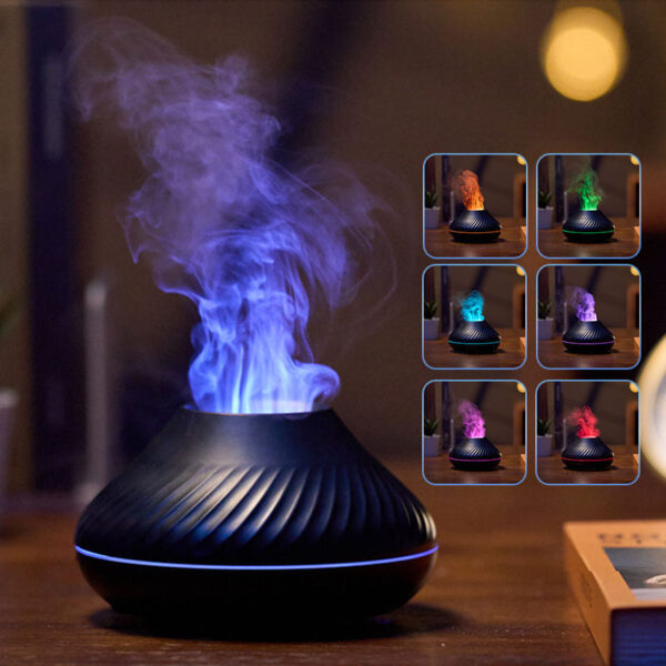 RGB Flame Aroma Diffuser 130Ml 3d - Image 3