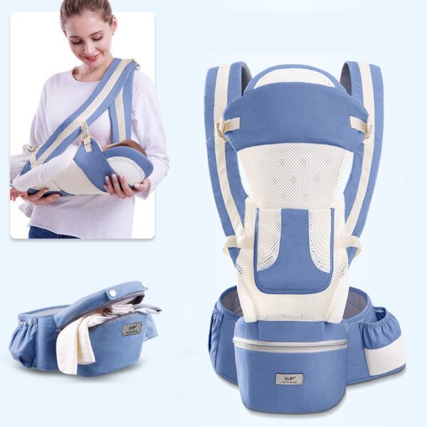 Ergonomic Baby Carrier 3 In 1 Baby Wrap Sling - Image 7