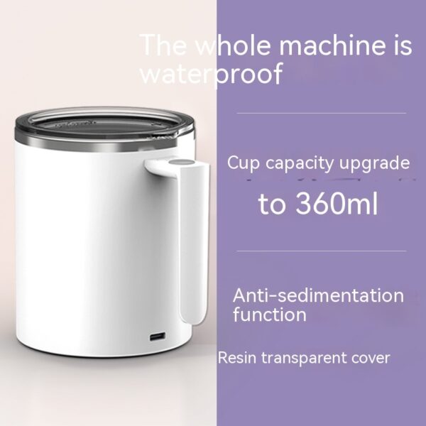 Portable Smart Magnetic Automatic Coffee Mixing Cup - Image 3