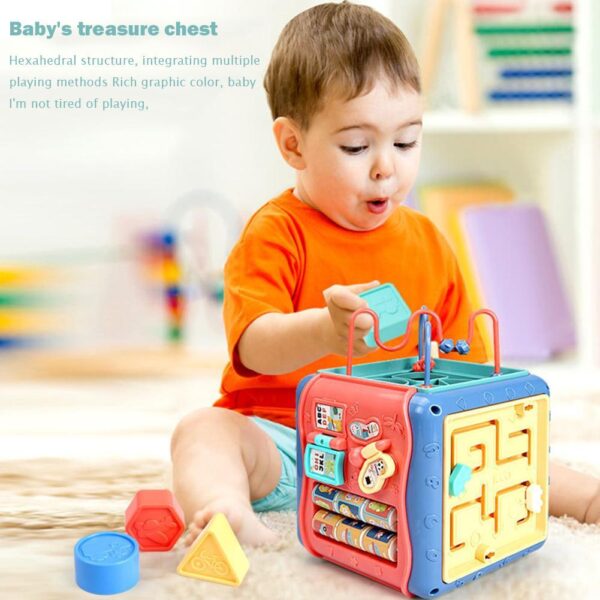 Baby hexahedron educational toys - Image 2