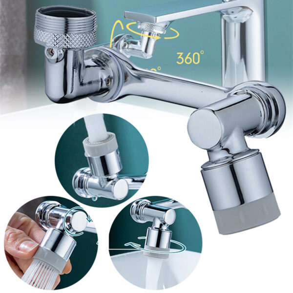 Universal 1080 Swivel Multifunction Faucet - Image 5