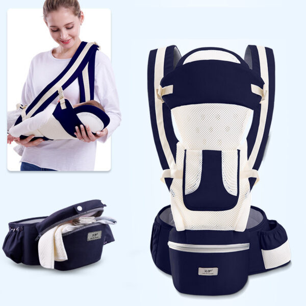 Ergonomic Baby Carrier 3 In 1 Baby Wrap Sling - Image 5