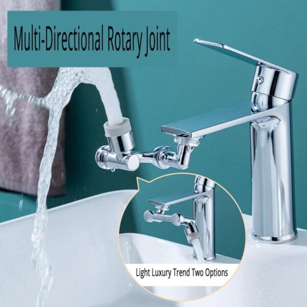 Universal 1080 Swivel Multifunction Faucet - Image 9