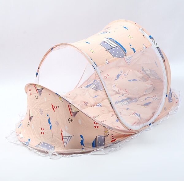 Foldable  Baby Bed Net With Pillow Net 2pieces - Image 8