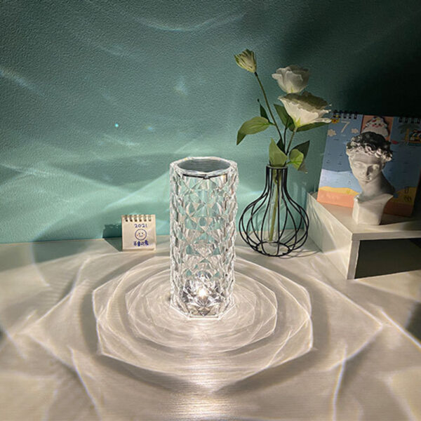 Nordic Crystal USB Table  Lamp