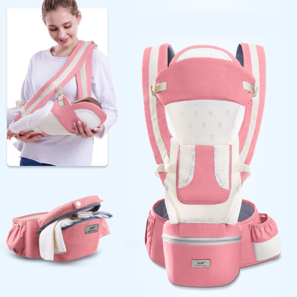 Ergonomic Baby Carrier 3 In 1 Baby Wrap Sling - Image 8