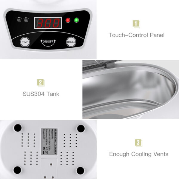 Ultrasonic cleaning machine for home - Image 8