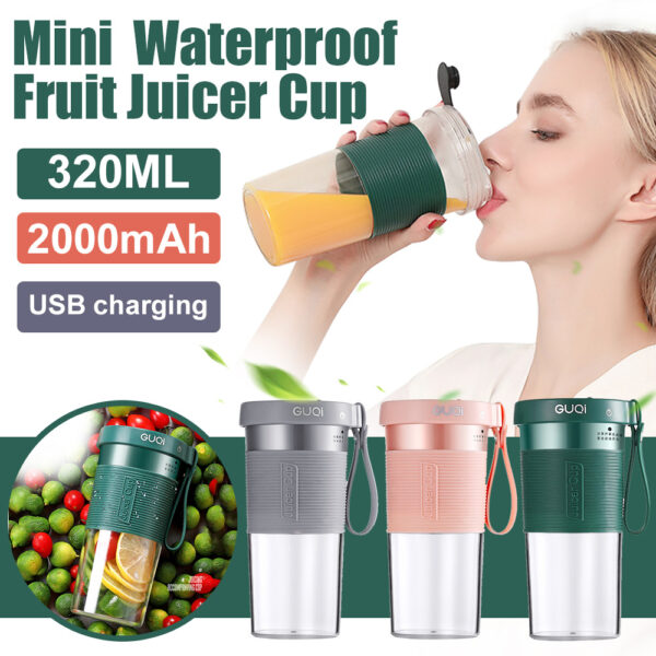 Mini Portable Blender Electric Fruit Juicer