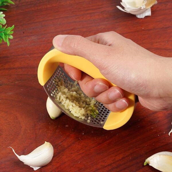 Stainless Steel Garlic Masher - Image 5