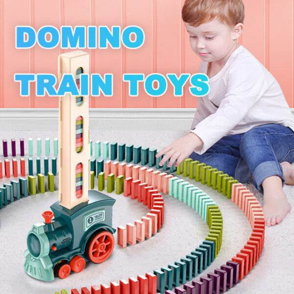 Domino Train Toy Car Puzzle