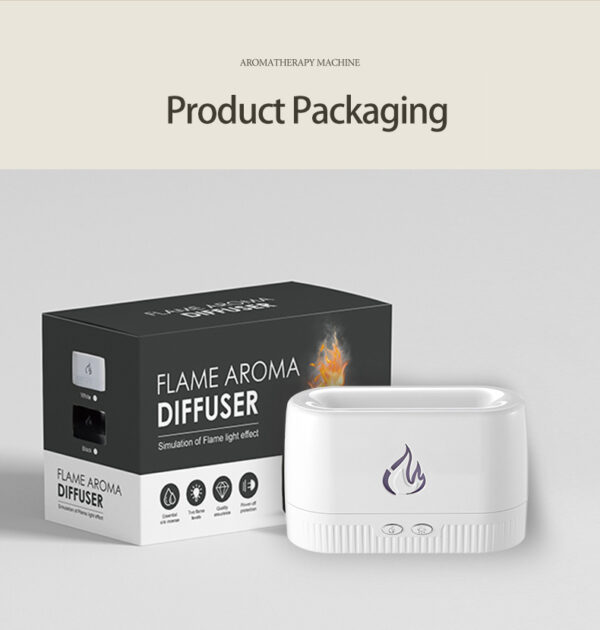 Flame Humidifier Aroma Diffusers Machine - Image 4