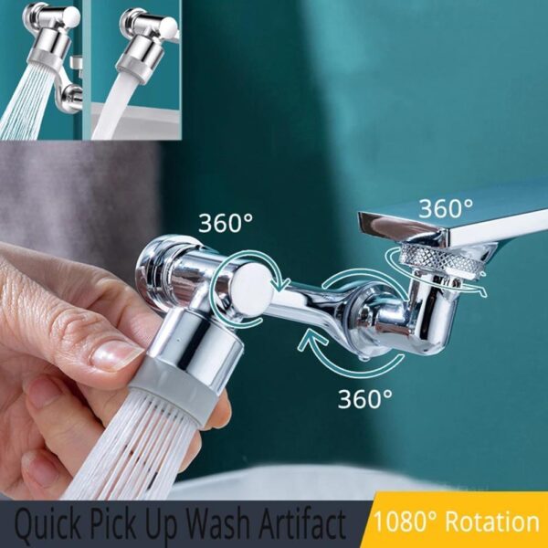 Universal 1080 Swivel Multifunction Faucet - Image 7