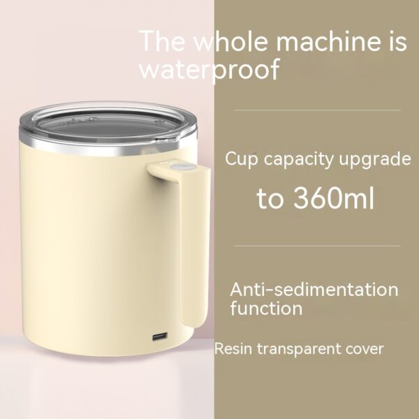 Portable Smart Magnetic Automatic Coffee Mixing Cup - Image 8