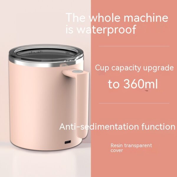 Portable Smart Magnetic Automatic Coffee Mixing Cup - Image 6