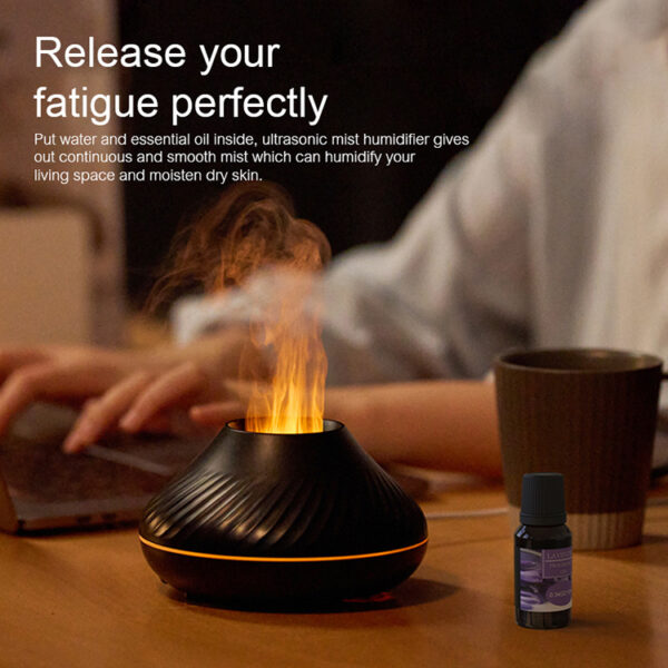 RGB Flame Aroma Diffuser 130Ml 3d - Image 5