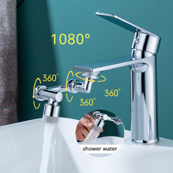 Universal 1080 Swivel Multifunction Faucet - Image 2