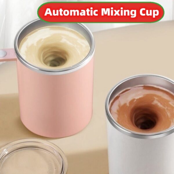 Portable Smart Magnetic Automatic Coffee Mixing Cup