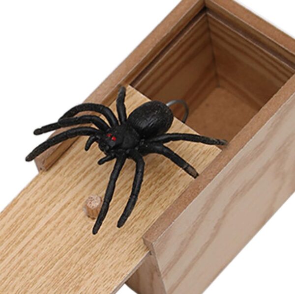 Spider Wooden Surprise Scare Box - Image 9