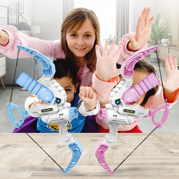 2 In 1 Bubble Gun Electric Bow And Arrow - Image 4